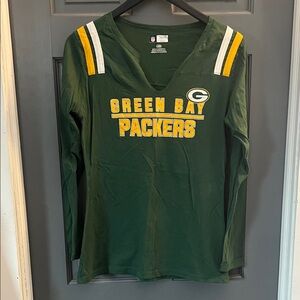 NFL Team Apparel Women's Green Bay Packer Top
